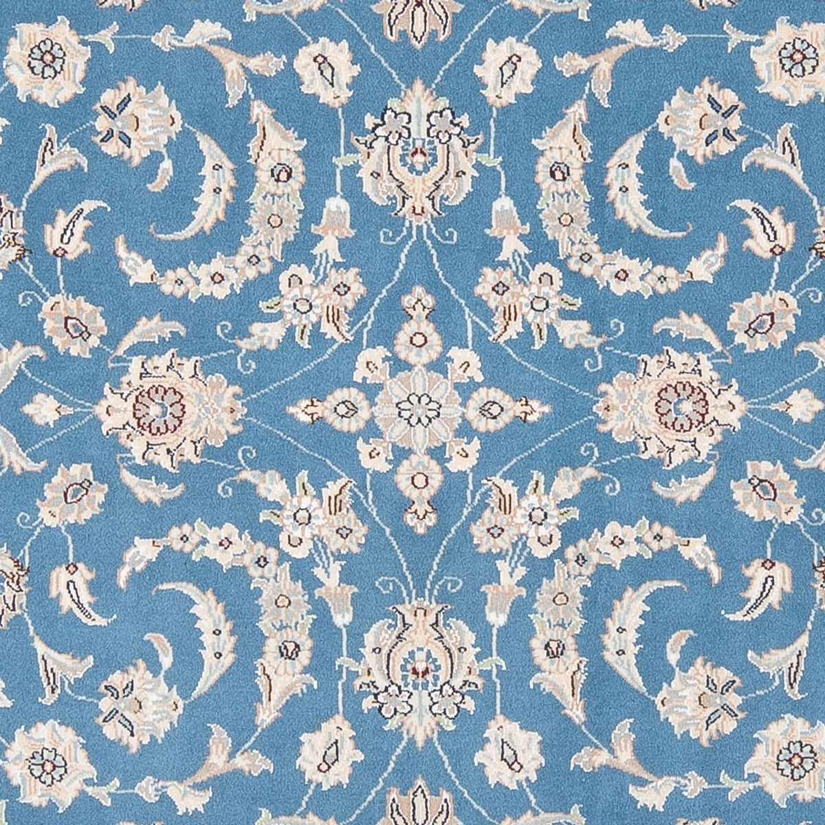 Perzisch tapijt - Nain - Premium - 198 x 152 cm - blauw