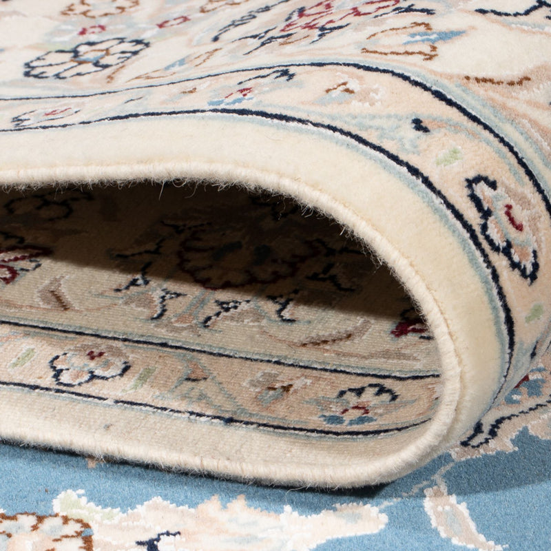 Perzisch tapijt - Nain - Premium - 198 x 152 cm - blauw