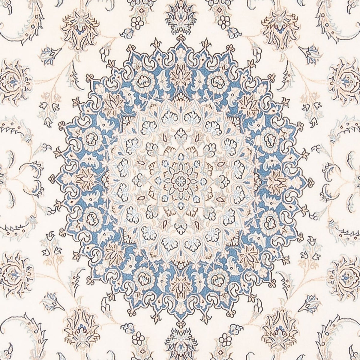 Perzisch tapijt - Nain - Premium - 298 x 200 cm - crème