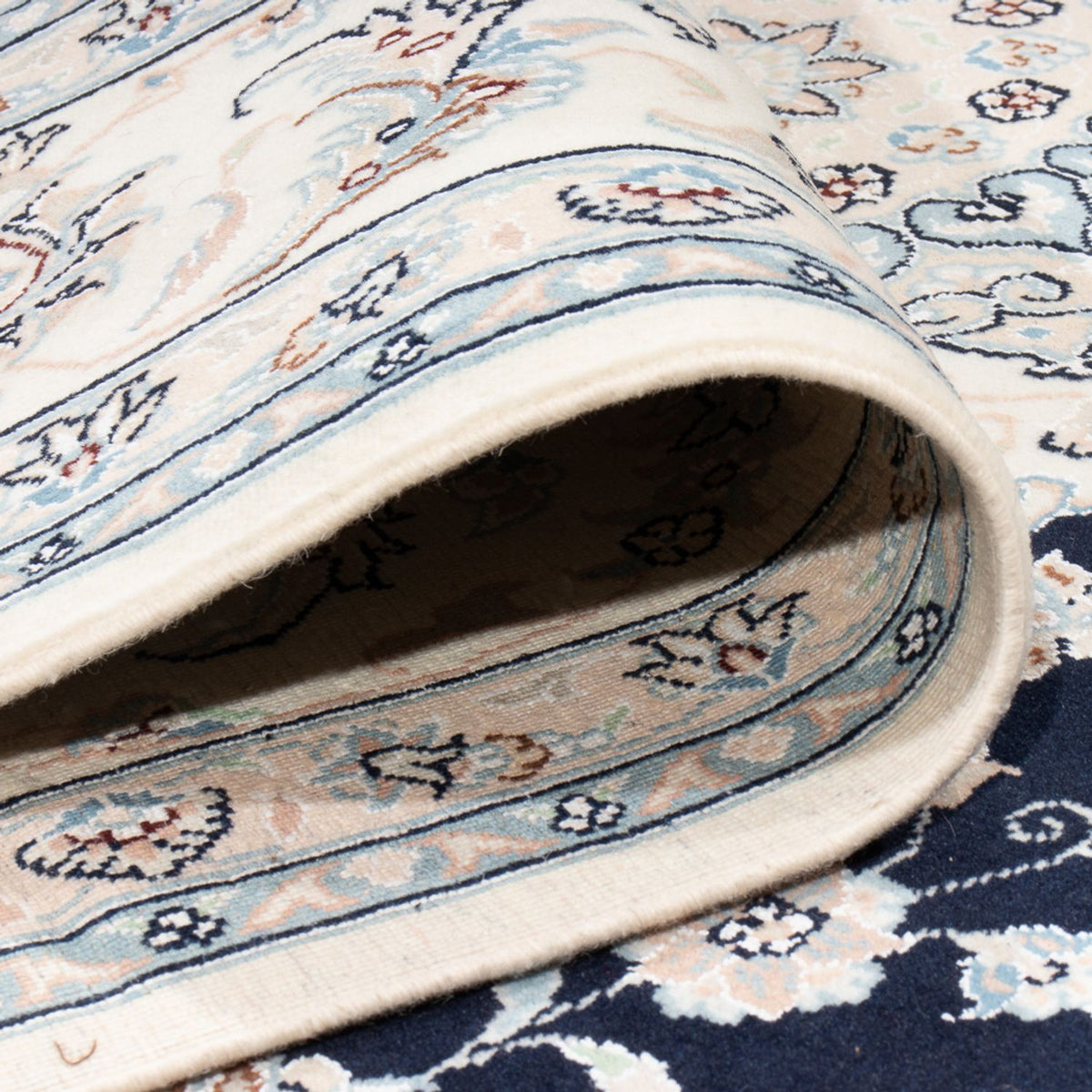 Perzisch tapijt - Nain - Premium - 303 x 200 cm - donkerblauw