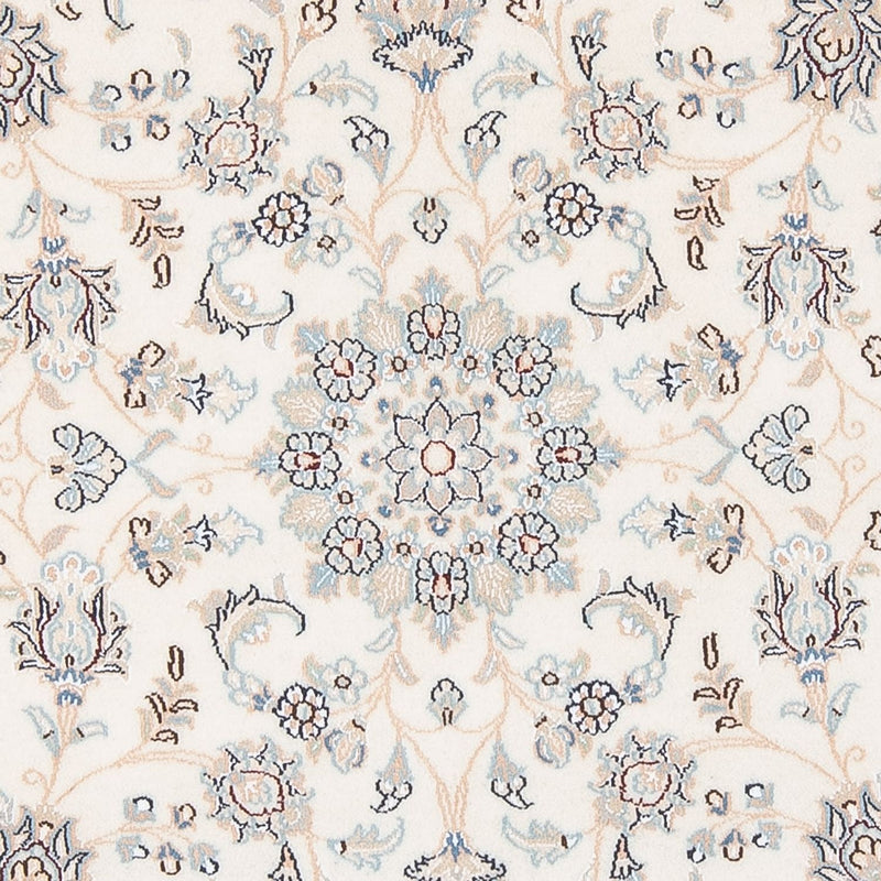 Perzisch tapijt - Nain - Premium rond  - 150 x 150 cm - crème