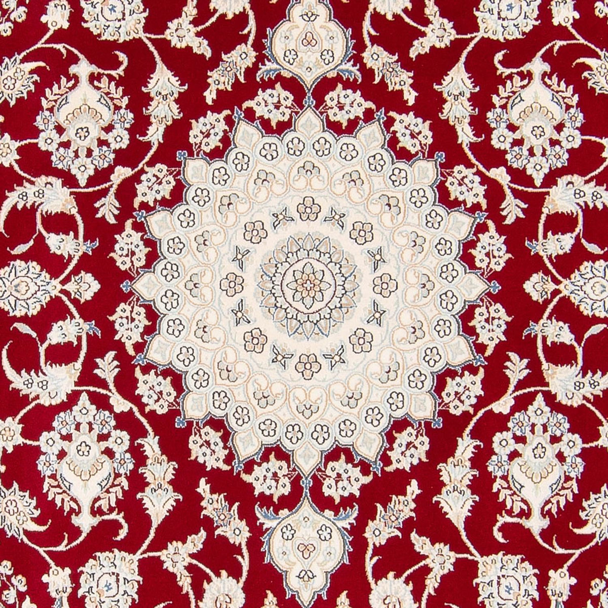 Perzisch tapijt - Nain - 242 x 168 cm - rood