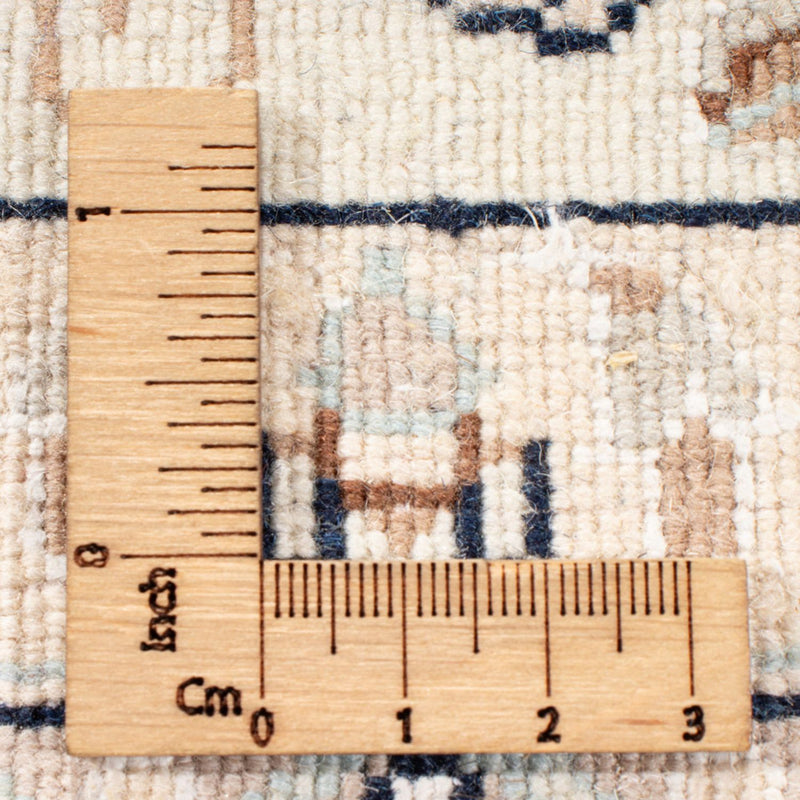 Perzisch tapijt - Nain - Koninklijk - 196 x 147 cm - donkerblauw