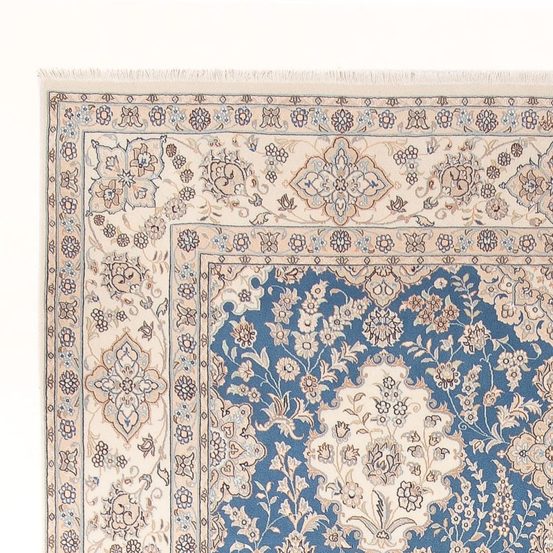 Perzisch tapijt - Nain - Premium - 348 x 245 cm - lichtblauw