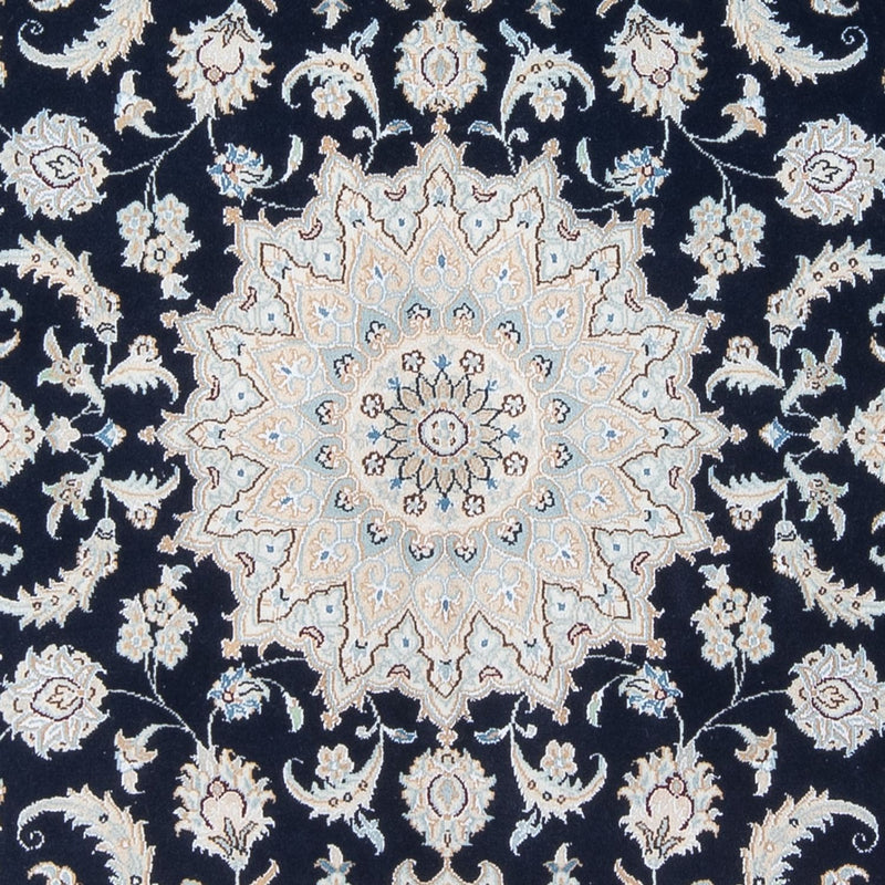 Perzisch tapijt - Nain - Premium - 207 x 146 cm - donkerblauw