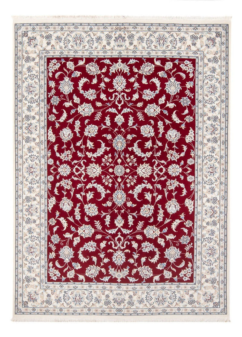 Perzisch tapijt - Nain - Premium - 198 x 149 cm - rood