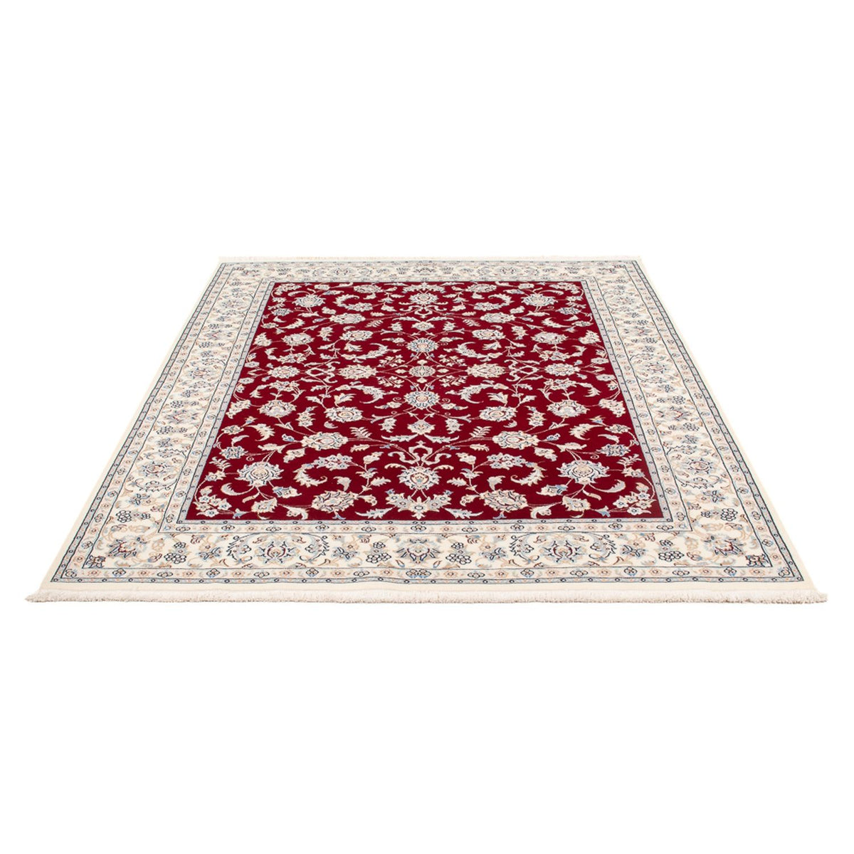 Perzisch tapijt - Nain - Premium - 198 x 149 cm - rood