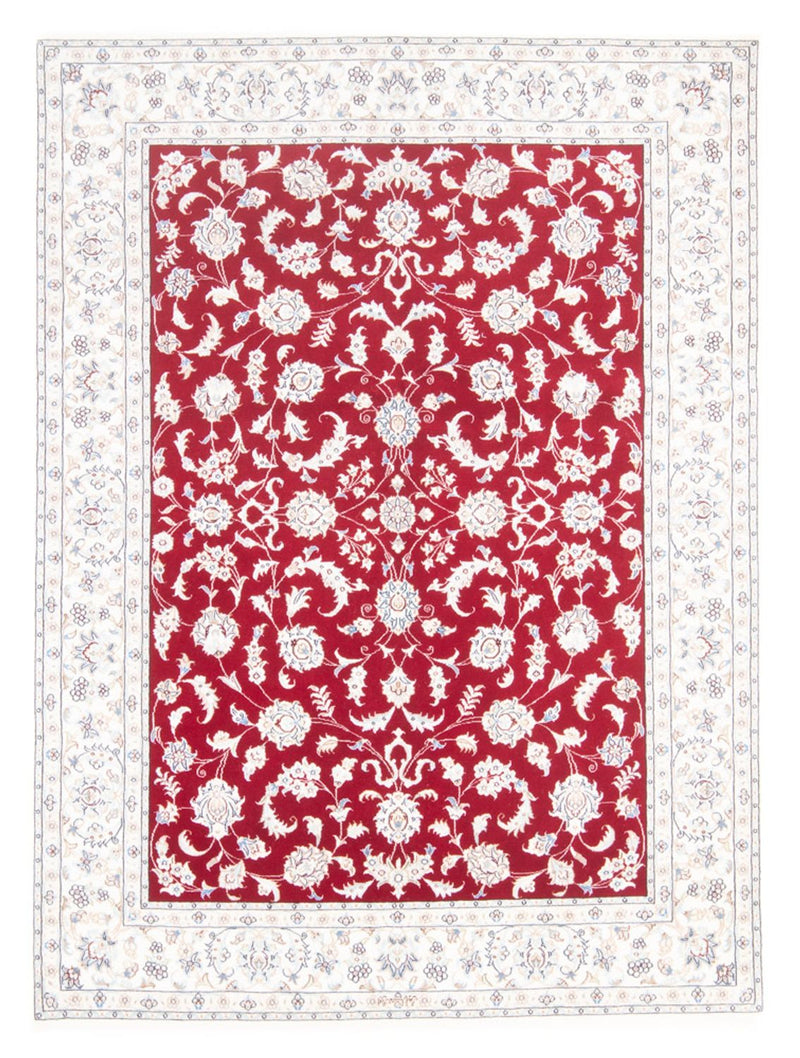 Perzisch tapijt - Nain - Koninklijk - 207 x 148 cm - rood
