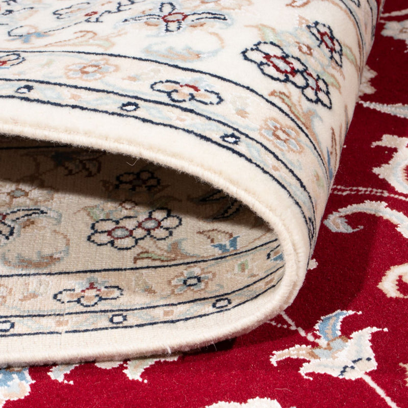 Perzisch tapijt - Nain - Koninklijk - 207 x 148 cm - rood