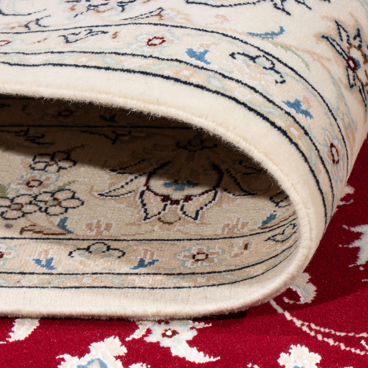 Perzisch tapijt - Nain - Premium - 200 x 150 cm - rood