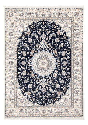 Perzisch tapijt - Nain - Premium - 203 x 149 cm - donkerblauw