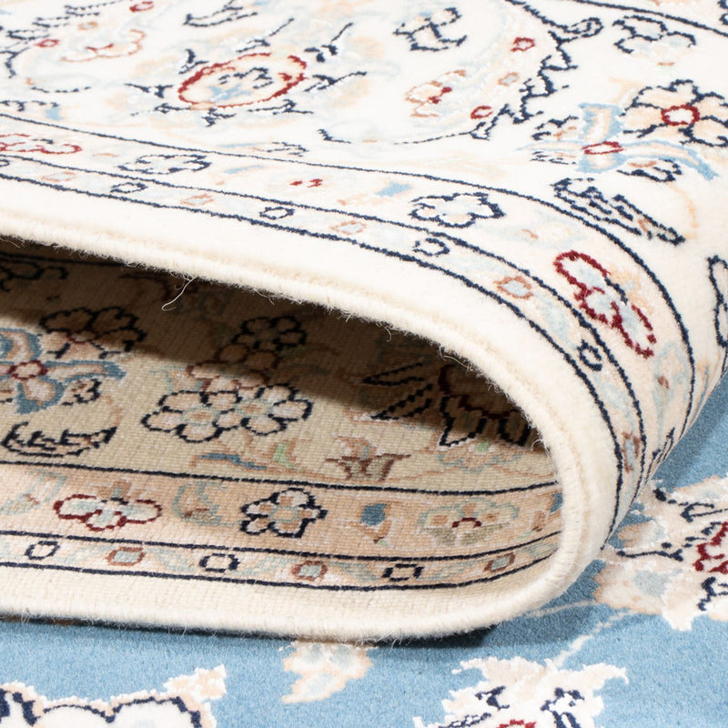 Perzisch tapijt - Nain - Premium - 206 x 147 cm - blauw