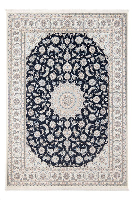 Perzisch tapijt - Nain - Premium - 203 x 147 cm - donkerblauw