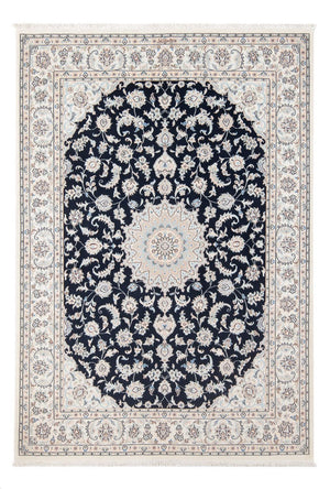 Perzisch tapijt - Nain - Premium - 203 x 147 cm - donkerblauw