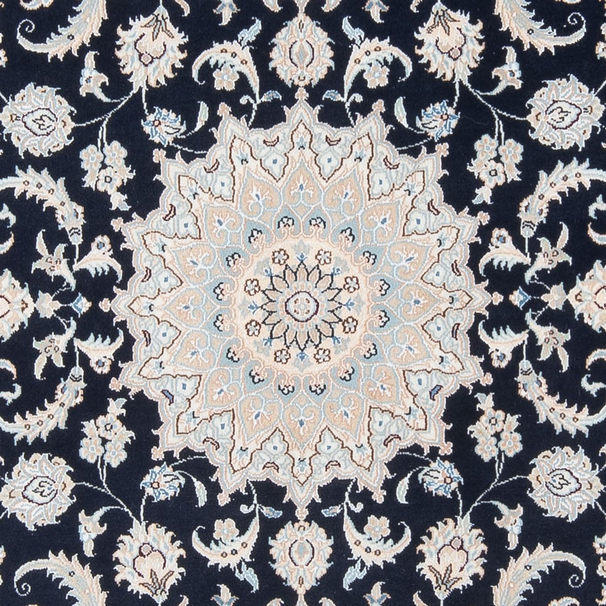 Perzisch tapijt - Nain - Premium - 203 x 147 cm - donkerblauw