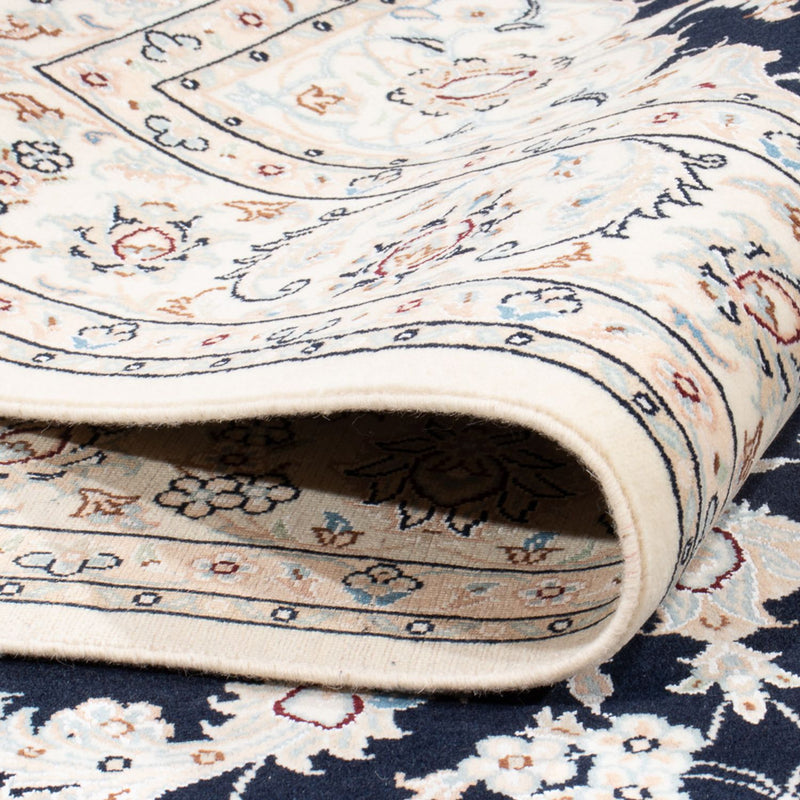 Perzisch tapijt - Nain - Premium - 203 x 147 cm - donkerblauw