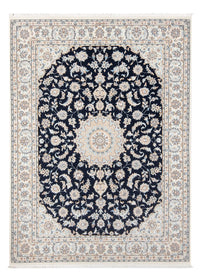 Perzisch tapijt - Nain - Premium - 205 x 148 cm - donkerblauw