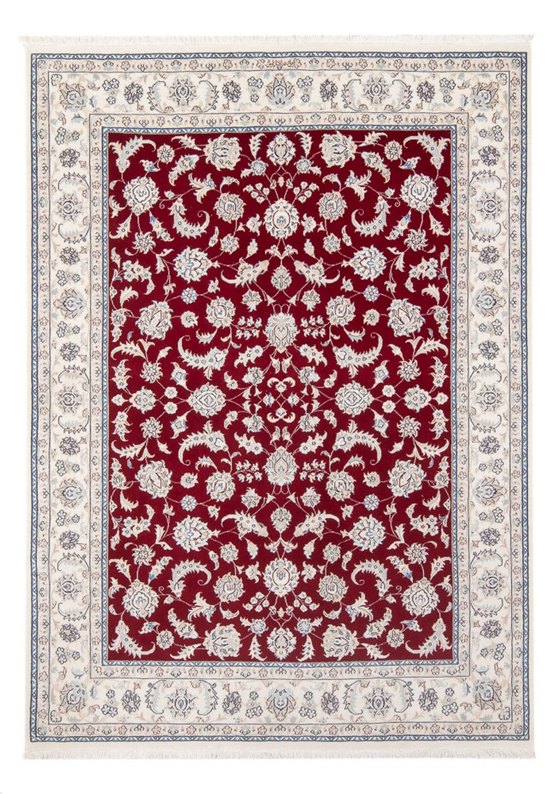Perzisch tapijt - Nain - Premium - 204 x 146 cm - rood
