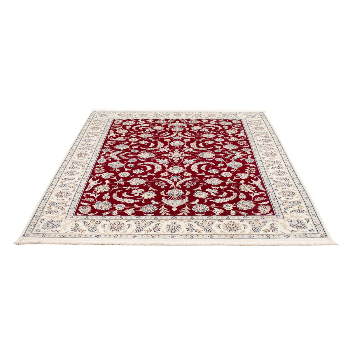 Perzisch tapijt - Nain - Premium - 202 x 150 cm - rood