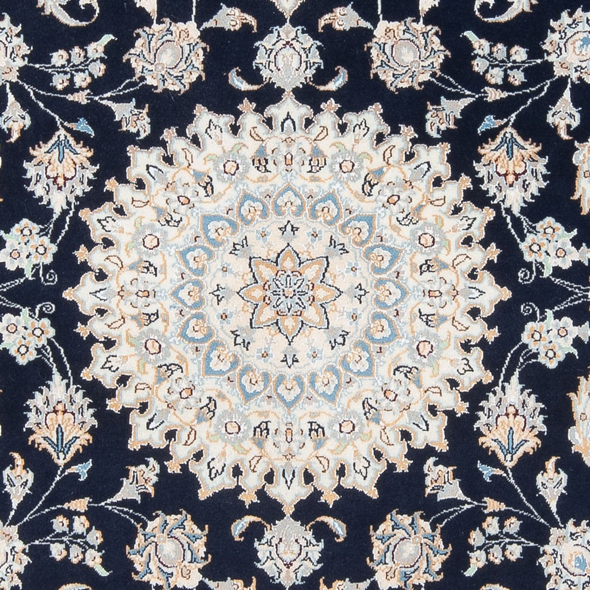 Perzisch tapijt - Nain - Premium - 202 x 151 cm - donkerblauw