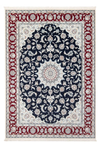 Perzisch tapijt - Nain - Premium - 207 x 149 cm - donkerblauw
