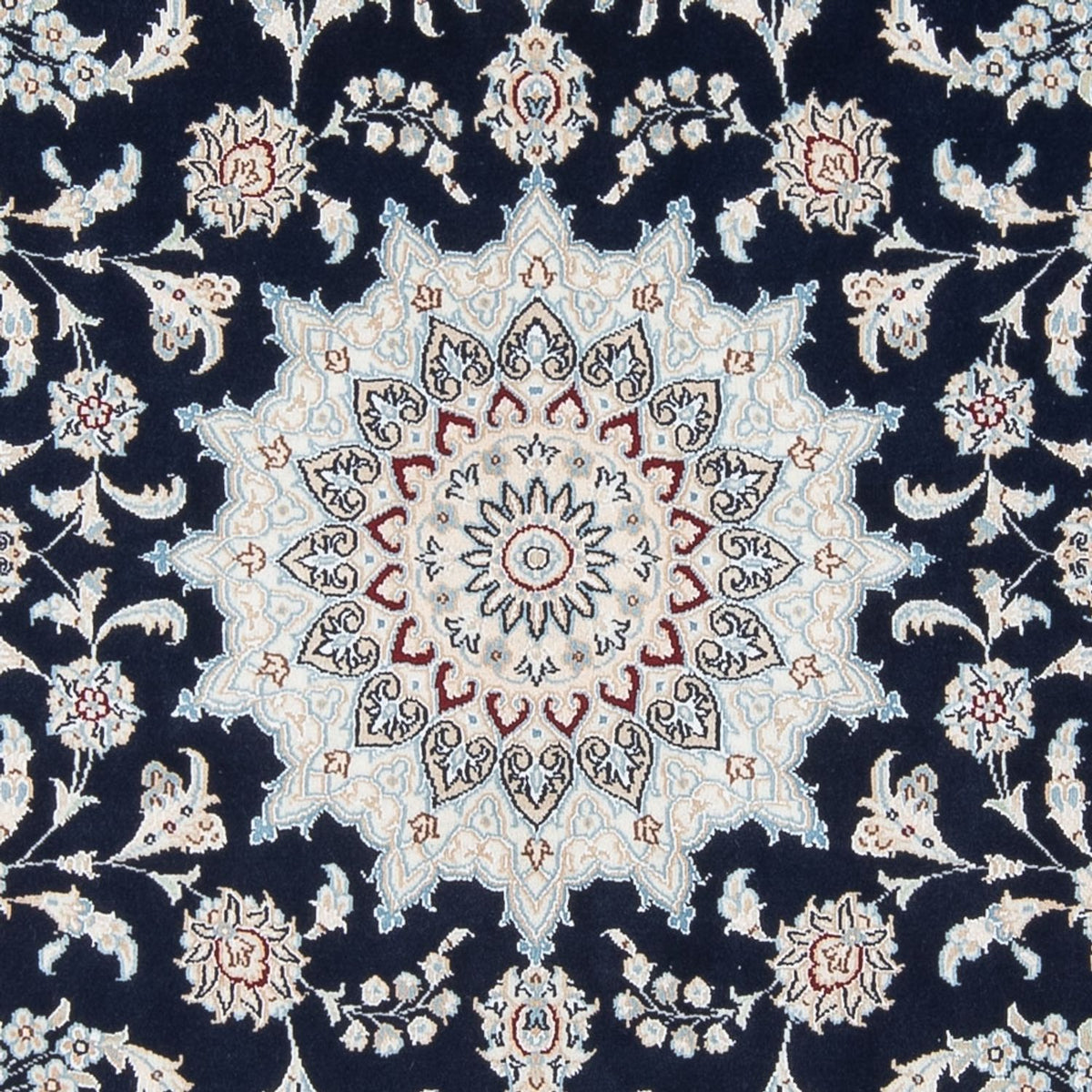 Perzisch tapijt - Nain - Premium - 207 x 149 cm - donkerblauw
