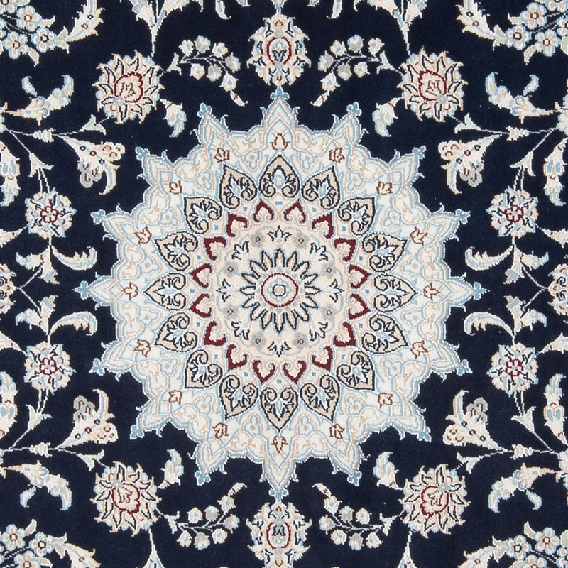 Perzisch tapijt - Nain - Premium - 207 x 149 cm - donkerblauw