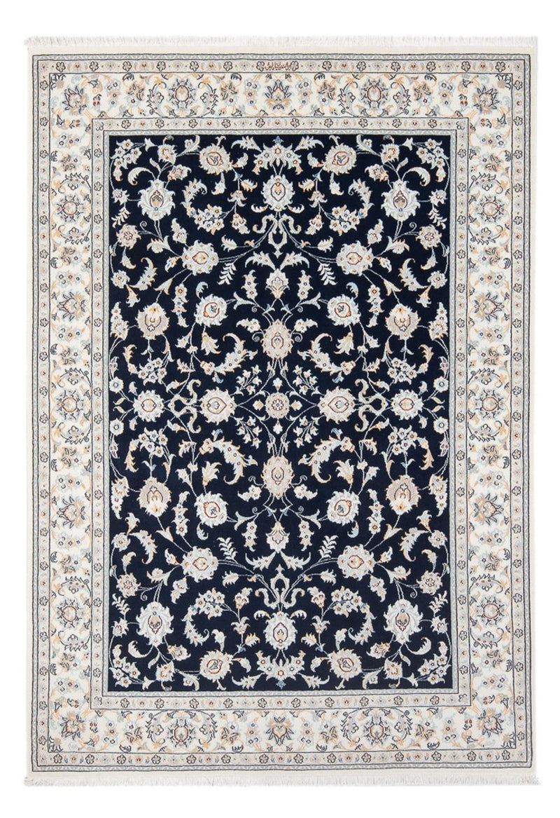 Perzisch tapijt - Nain - Premium - 205 x 148 cm - donkerblauw