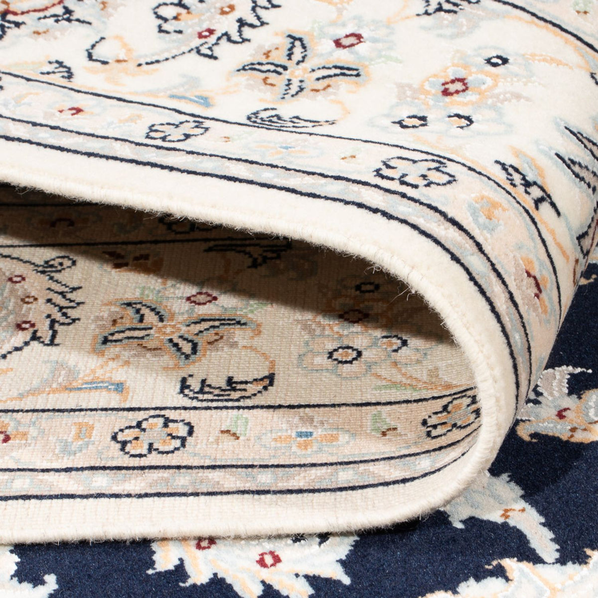 Perzisch tapijt - Nain - Premium - 205 x 148 cm - donkerblauw