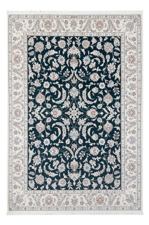 Perzisch tapijt - Nain - Premium - 210 x 148 cm - donkerblauw