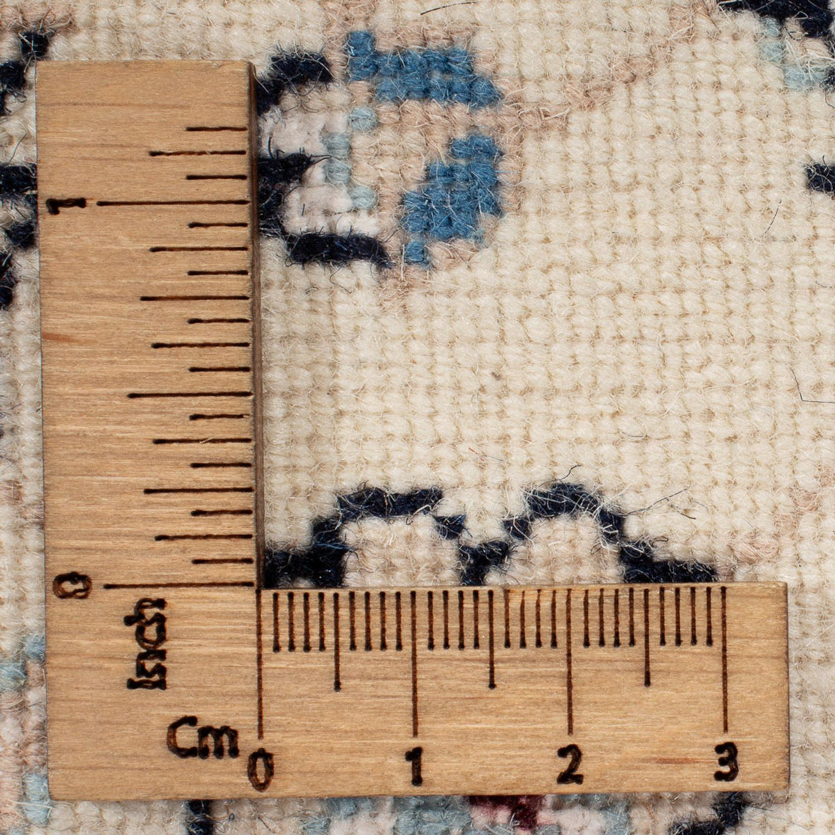 Perzisch tapijt - Nain - 95 x 55 cm - crème