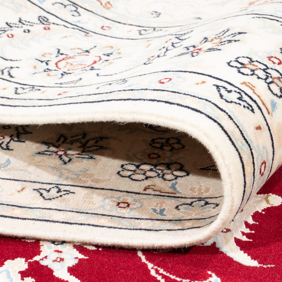 Perzisch tapijt - Nain - Premium - 206 x 147 cm - rood