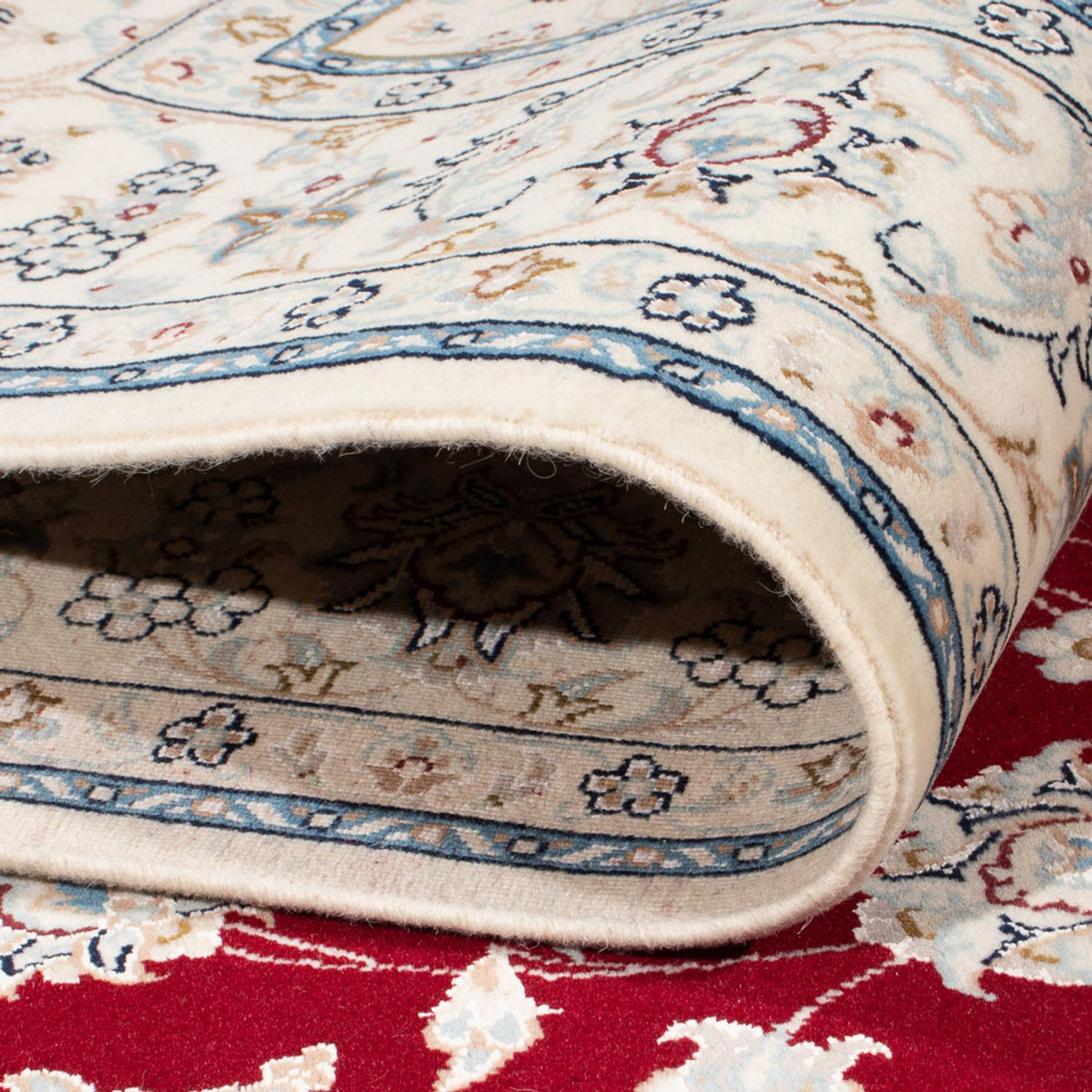 Perzisch tapijt - Nain - Premium - 194 x 148 cm - rood