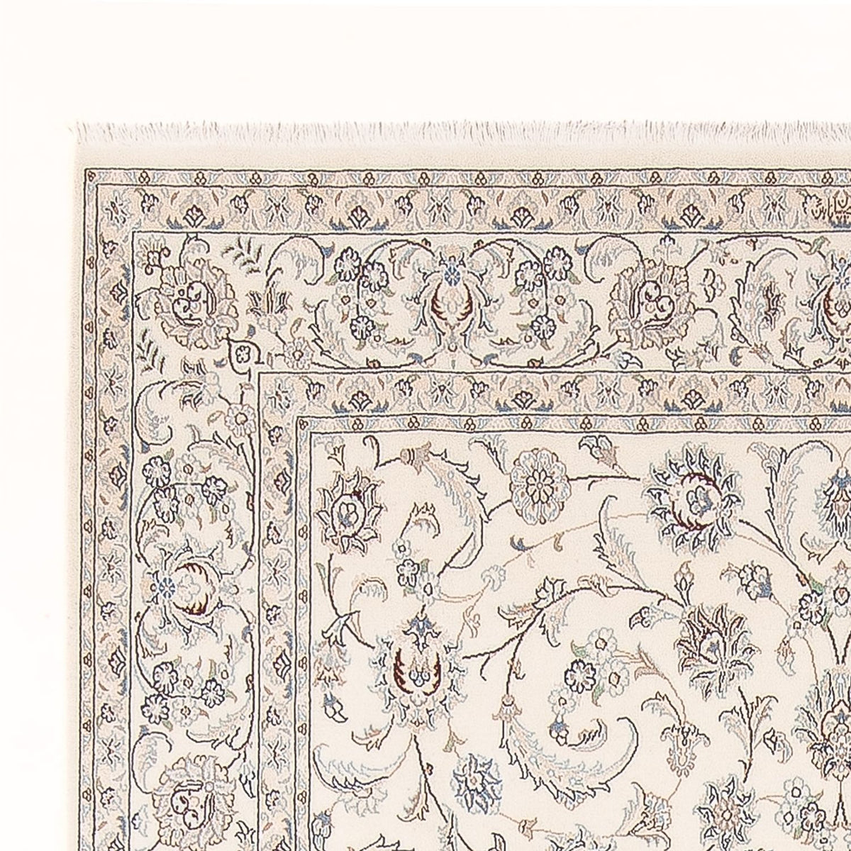 Perzisch tapijt - Nain - Premium - 297 x 197 cm - crème