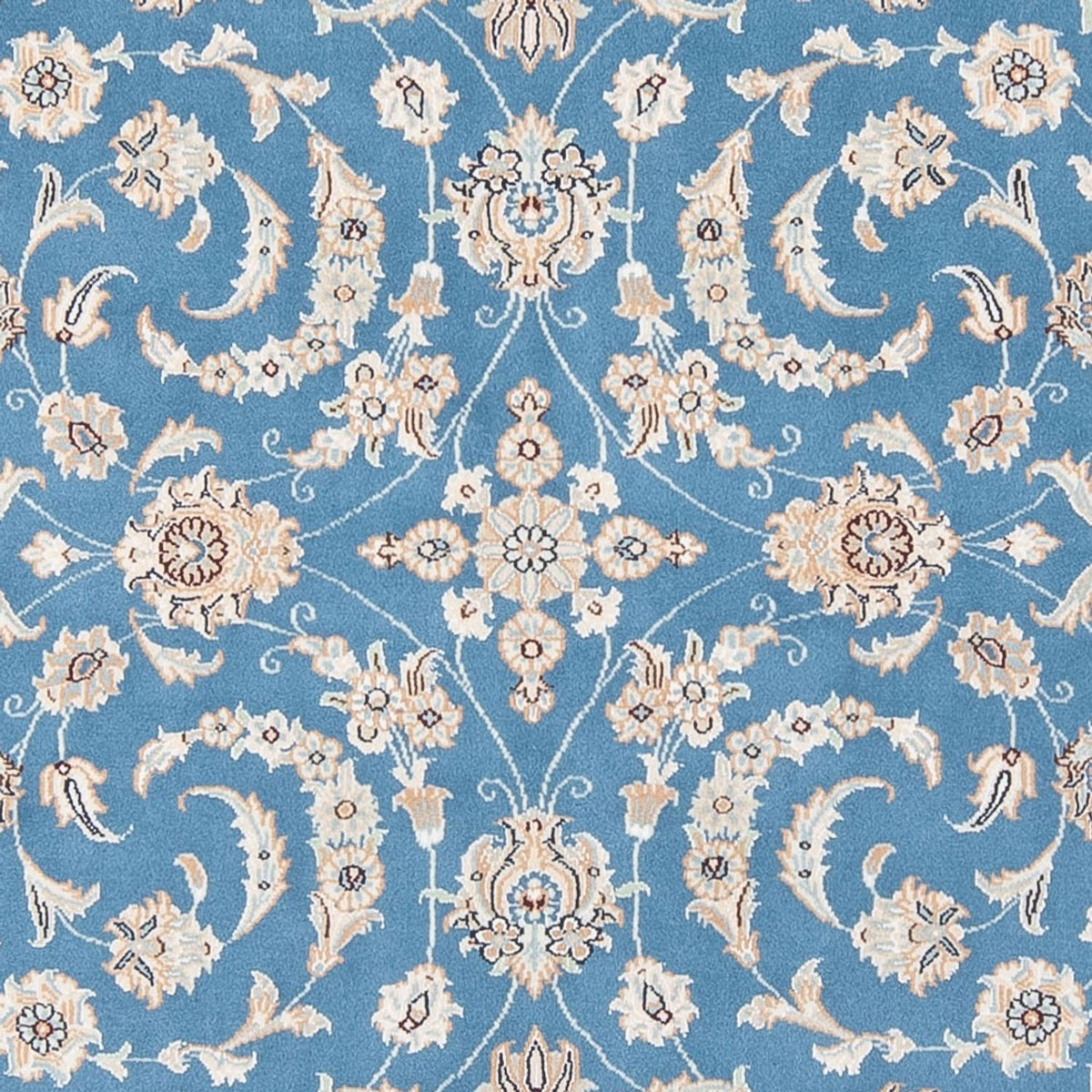 Perzisch tapijt - Nain - Premium - 200 x 147 cm - blauw