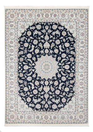 Perzisch tapijt - Nain - Premium - 202 x 150 cm - donkerblauw