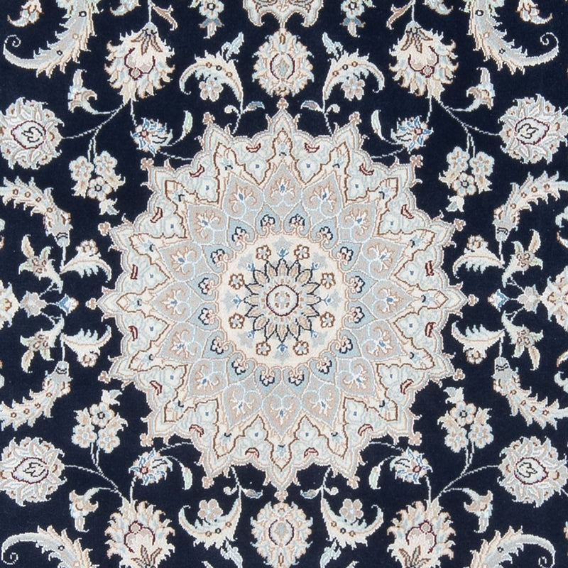 Perzisch tapijt - Nain - Premium - 202 x 150 cm - donkerblauw