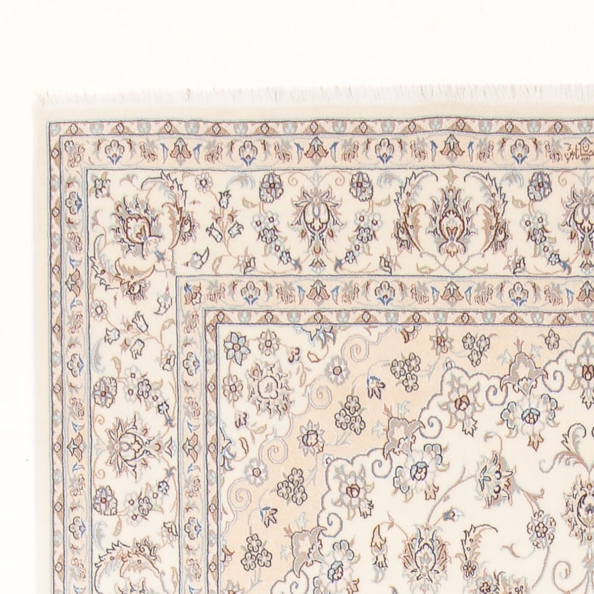 Perzisch tapijt - Nain - Premium - 307 x 200 cm - crème