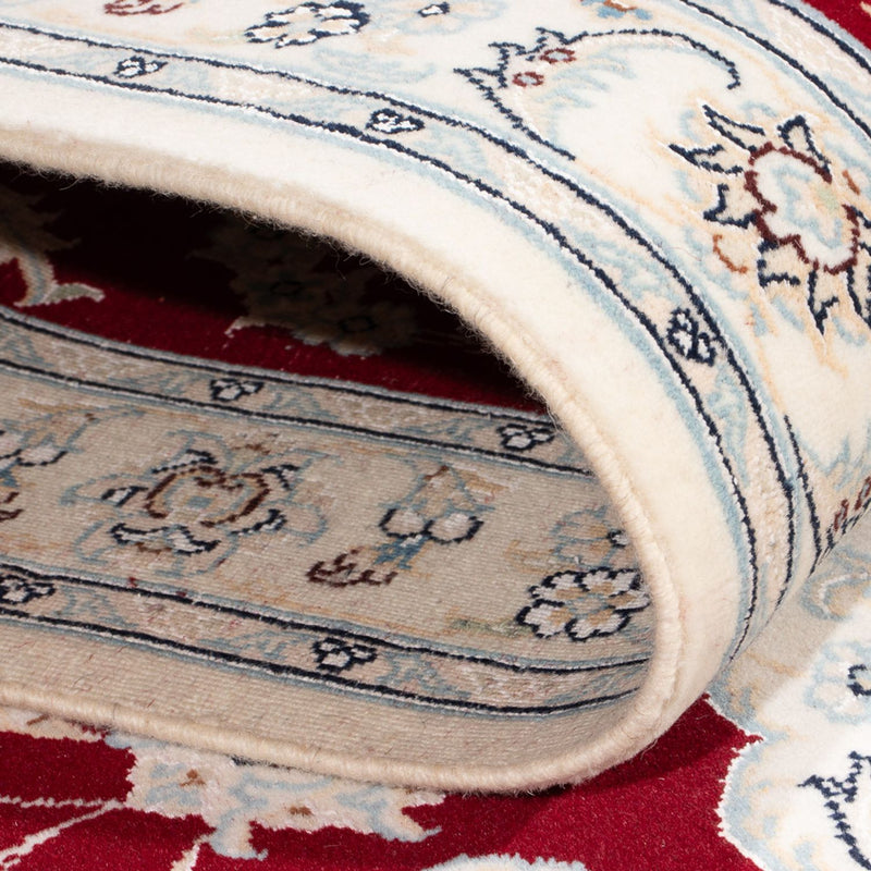 Loper Perzisch tapijt - Nain - Premium - 350 x 86 cm - rood