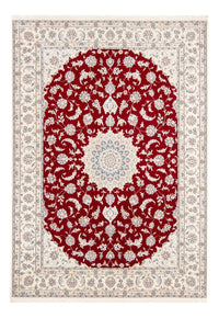 Perzisch tapijt - Nain - 237 x 168 cm - rood