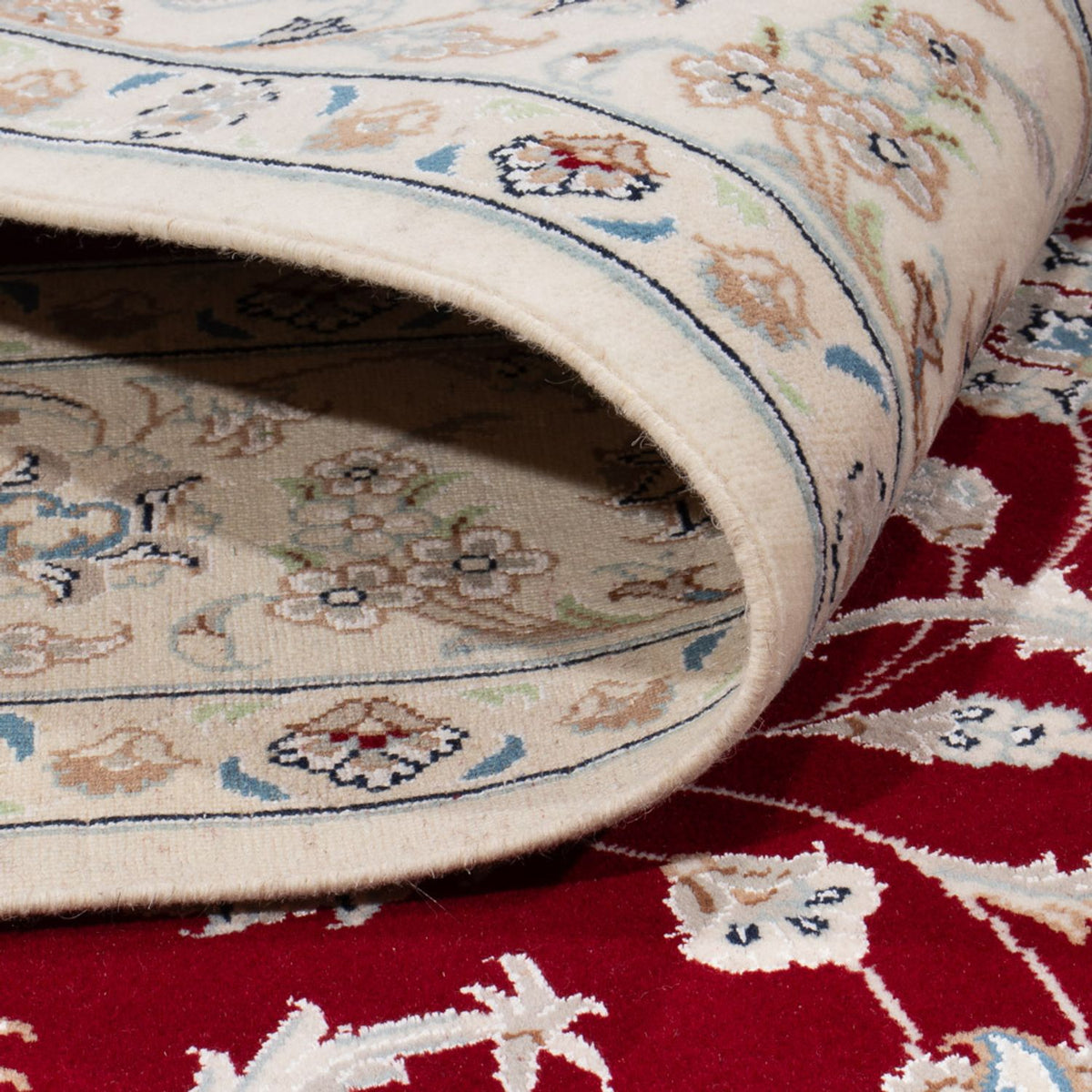 Perzisch tapijt - Nain - 236 x 169 cm - rood