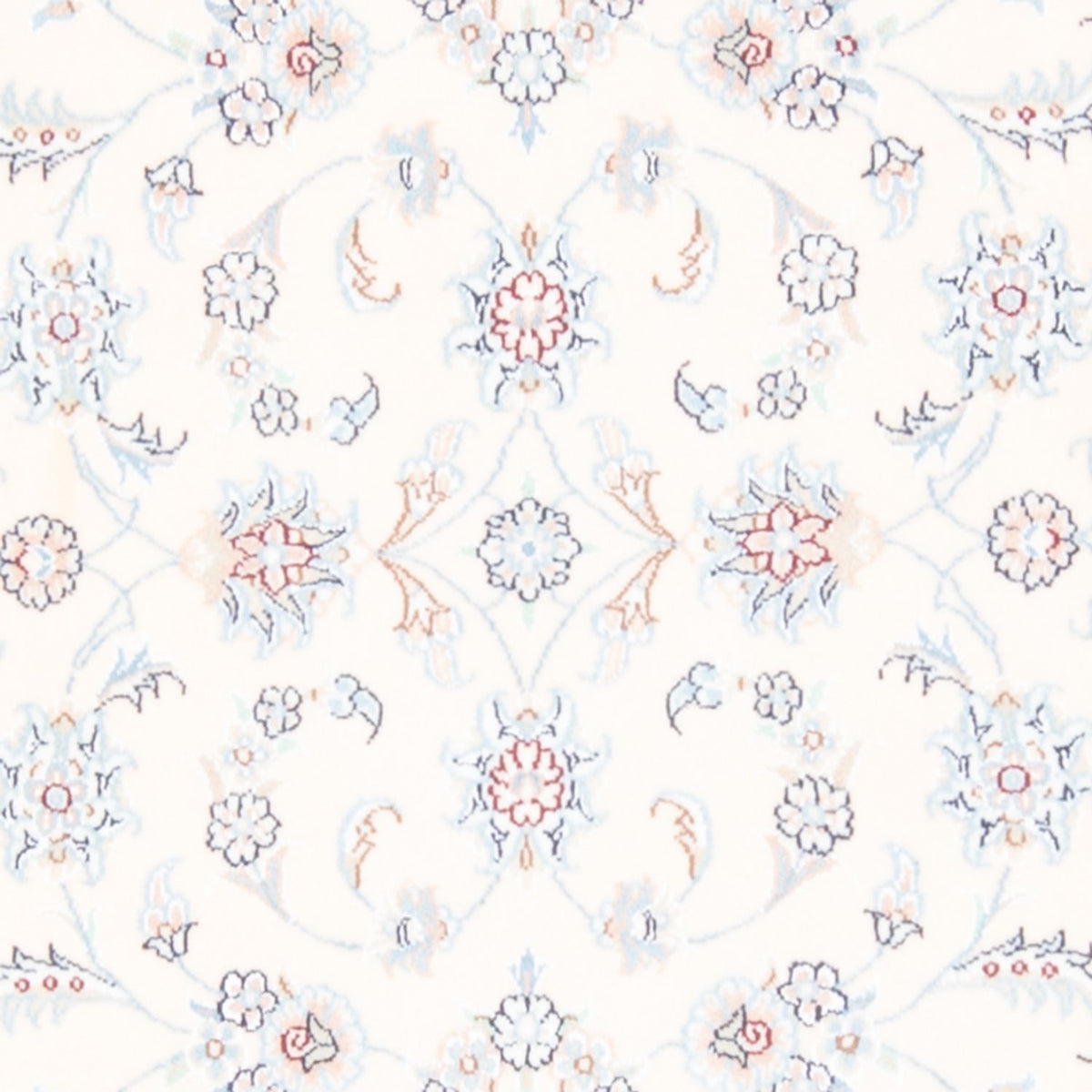 Loper Perzisch tapijt - Nain - Koninklijk - 201 x 82 cm - crème