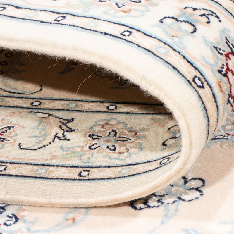 Loper Perzisch tapijt - Nain - Koninklijk - 201 x 82 cm - crème