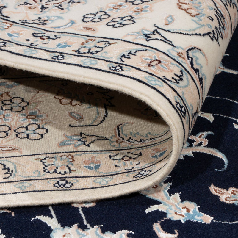 Perzisch tapijt - Nain vierkant  - 213 x 200 cm - donkerblauw