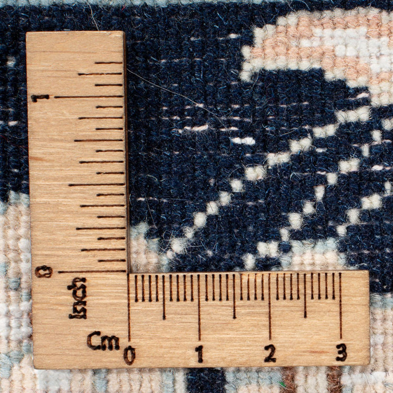 Perzisch tapijt - Nain vierkant  - 213 x 200 cm - donkerblauw