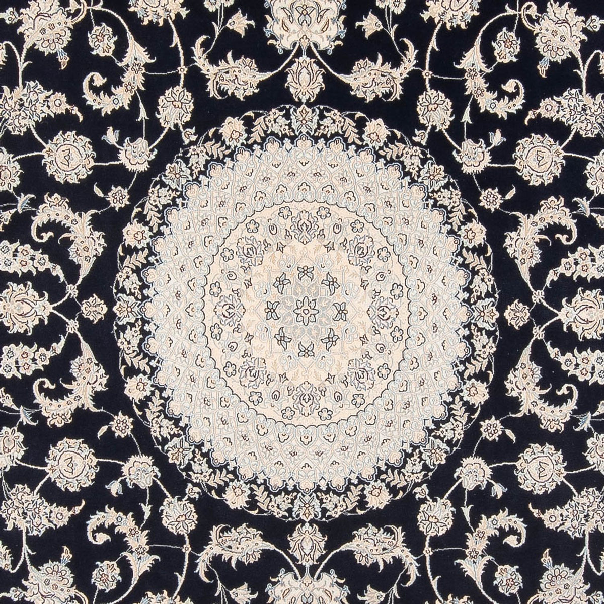 Perzisch tapijt - Nain - Premium - 352 x 247 cm - donkerblauw