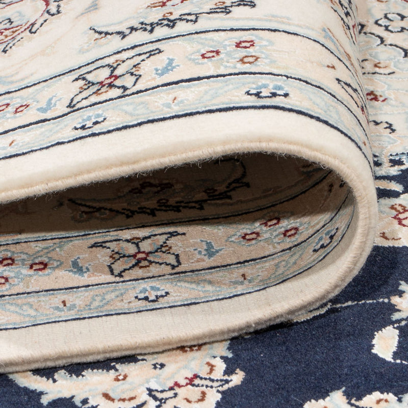 Perzisch tapijt - Nain - Premium - 352 x 247 cm - donkerblauw