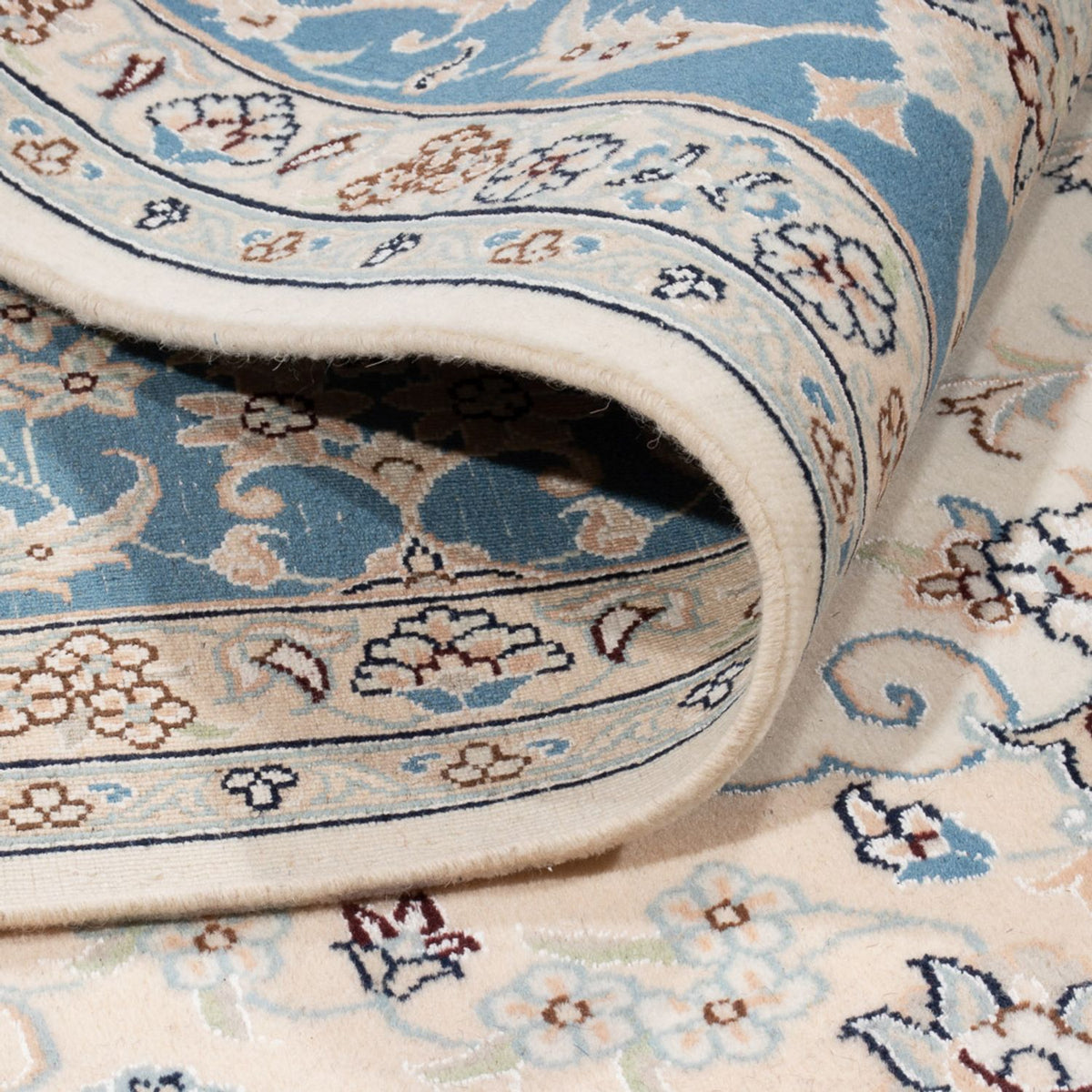 Perzisch tapijt - Nain - 260 x 226 cm - crème