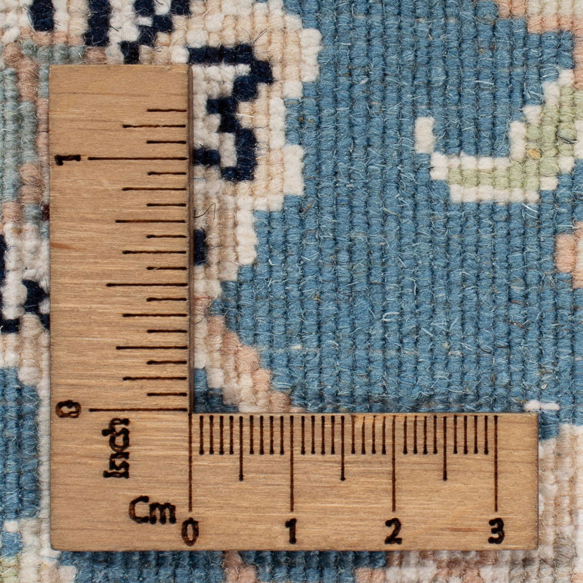 Perzisch tapijt - Nain - 260 x 226 cm - crème