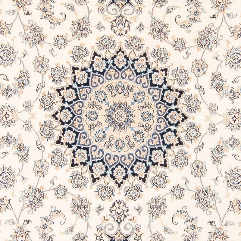Perzisch tapijt - Nain - 265 x 225 cm - crème